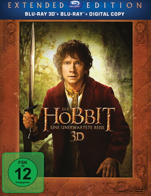 videoworld Blu-ray Disc Verleih Der Hobbit: Eine unerwartete Reise (Extended Edition, Blu-ray 3D + 2D, 5 Discs)