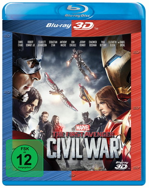 videoworld Blu-ray Disc Verleih The First Avenger: Civil War (Blu-ray 3D)
