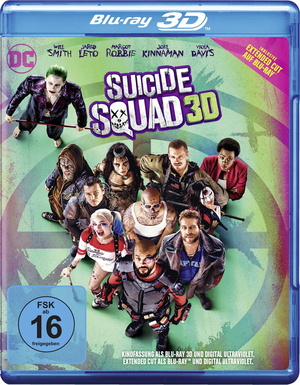 videoworld Blu-ray Disc Verleih Suicide Squad (Blu-ray 3D + Extended Cut, 2 Discs)