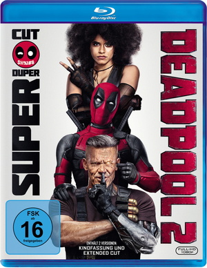 videoworld Blu-ray Disc Verleih Deadpool 2 (Extended Cut, 2 Discs)